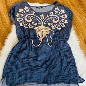 Blue Denim Dress